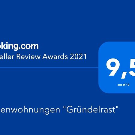 Ferienwohnungen "Gruendelrast" Prossen Exterior photo