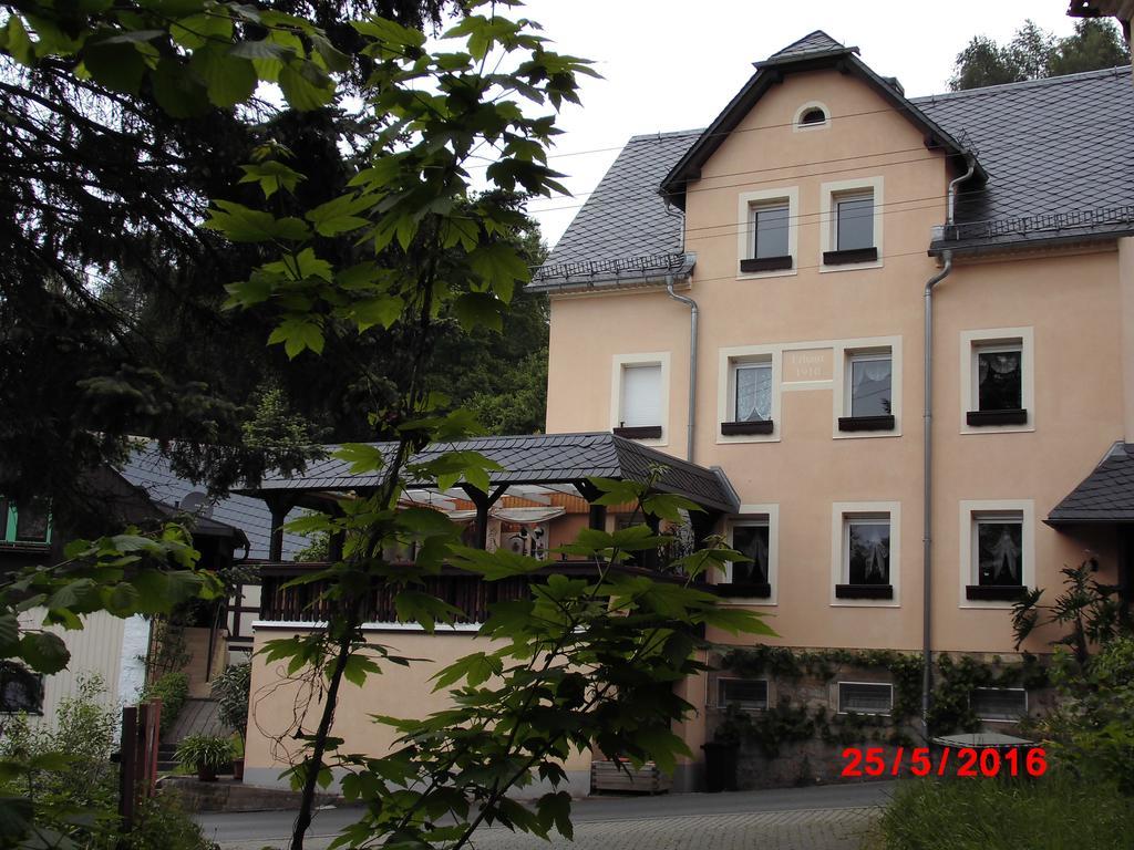 Ferienwohnungen "Gruendelrast" Prossen Exterior photo